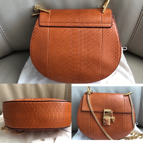 Chloe Drew PYTHON Shoulder Bag, Special Edition - Picture 4 of 8